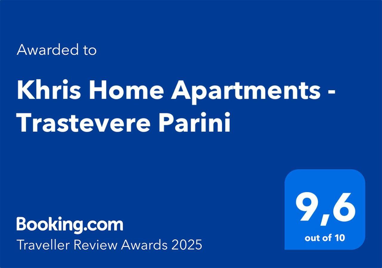 Khris Home Apartments - Trastevere Parini Řím Exteriér fotografie